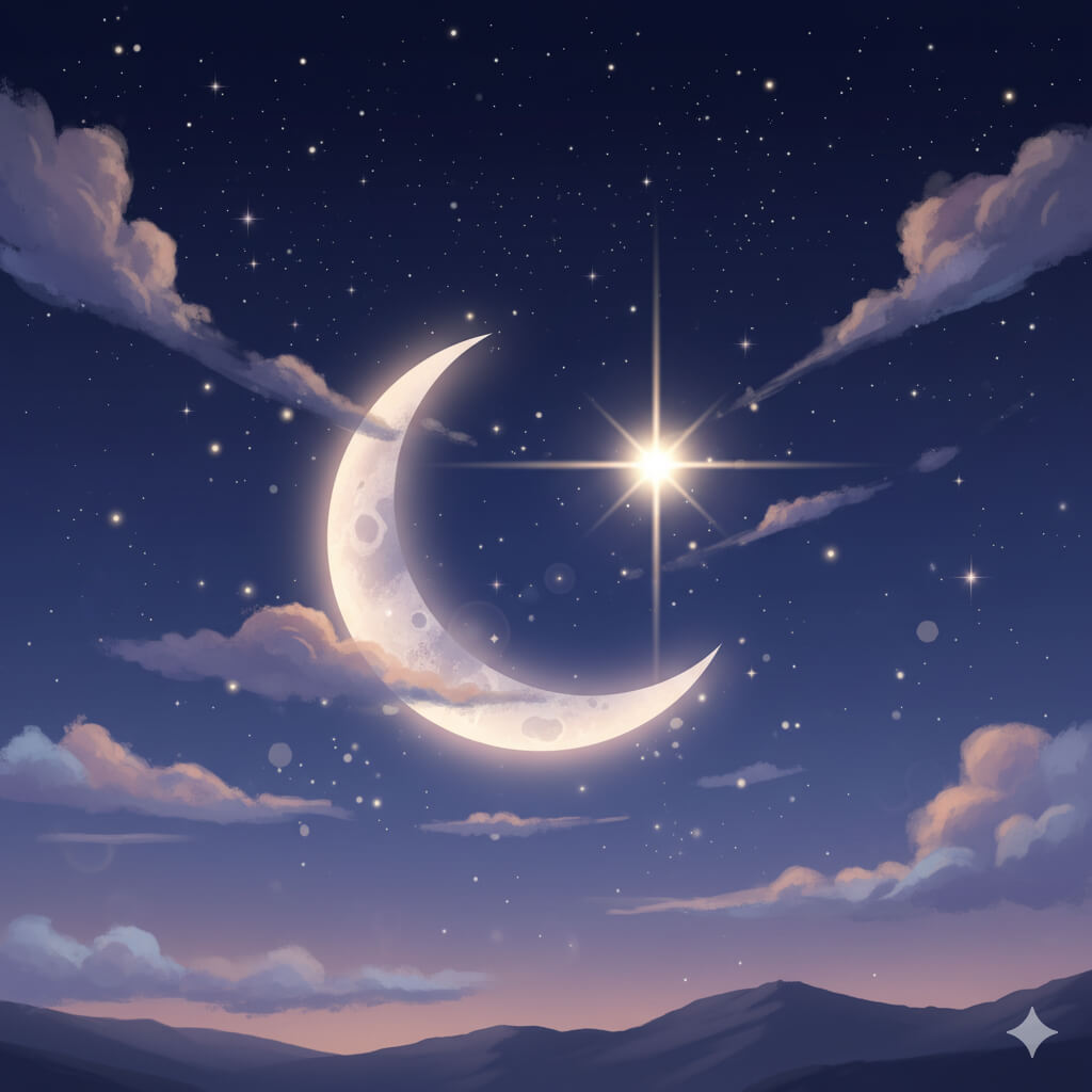 Luna y Estrellas
